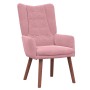 Sillón Relajante de Terciopelo Rosa | Foro24.es | Tu tienda online para hogar, jardín y más Foro24.es