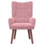 Sillón Relajante de Terciopelo Rosa | Foro24.es | Tu tienda online para hogar, jardín y más Foro24.es