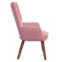 Sillón Relajante de Terciopelo Rosa | Foro24.es | Tu tienda online para hogar, jardín y más Foro24.es