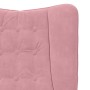 Sillón Relajante de Terciopelo Rosa | Foro24.es | Tu tienda online para hogar, jardín y más Foro24.es