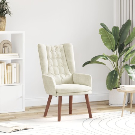 Sillón Relajante Velvet Crema | Foro24.es | Tu tienda online para hogar, jardín y más Foro24.es