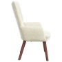 Sillón Relajante Velvet Crema | Foro24.es | Tu tienda online para hogar, jardín y más Foro24.es