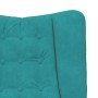 Sillón relajante terciopelo turquesa | Foro24.es | Tu tienda online para hogar, jardín y más Foro24.es