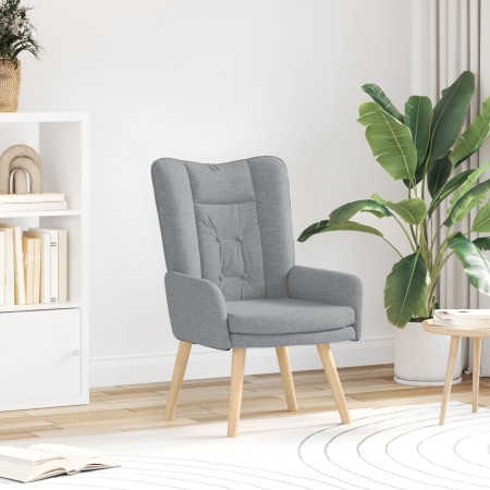 Sillón Relax  de Tela Gris Claro | Foro24.es | Tu tienda online para hogar, jardín y más Foro24.es