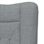 Sillón Relax  de Tela Gris Claro | Foro24.es | Tu tienda online para hogar, jardín y más Foro24.es