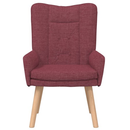 Sillón Relajante VidaXL de Tela color Rojo Vino | Foro24.es | Tu tienda online para hogar, jardín y más Foro24.es