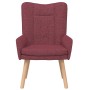 Sillón Relajante VidaXL de Tela color Rojo Vino | Foro24.es | Tu tienda online para hogar, jardín y más Foro24.es