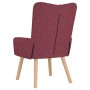 Sillón Relajante VidaXL de Tela color Rojo Vino | Foro24.es | Tu tienda online para hogar, jardín y más Foro24.es