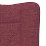 Sillón Relajante VidaXL de Tela color Rojo Vino | Foro24.es | Tu tienda online para hogar, jardín y más Foro24.es