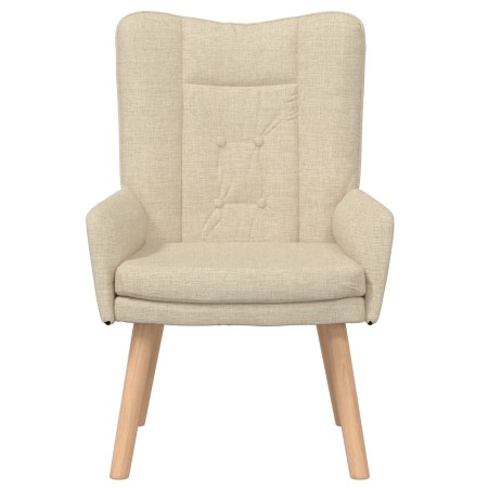 Sillón Relajante de Tela Crema | Foro24.es | Tu tienda online para hogar, jardín y más Foro24.es