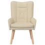 Sillón Relajante de Tela Crema | Foro24.es | Tu tienda online para hogar, jardín y más Foro24.es