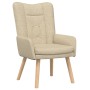 Sillón Relajante de Tela Crema | Foro24.es | Tu tienda online para hogar, jardín y más Foro24.es