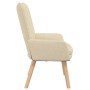 Sillón Relajante de Tela Crema | Foro24.es | Tu tienda online para hogar, jardín y más Foro24.es