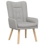 Sillón Relajante  en Tela Gris Nube | Foro24.es | Tu tienda online para hogar, jardín y más Foro24.es