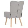 Sillón Relajante  en Tela Gris Nube | Foro24.es | Tu tienda online para hogar, jardín y más Foro24.es