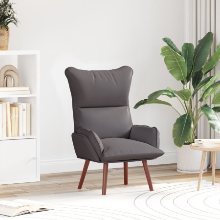 Sillón Relaxante de Cuero sintético Gris | Foro24.es | Tu tienda online para hogar, jardín y más Foro24.es