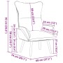 Sillón Relaxante de Cuero sintético Gris | Foro24.es | Tu tienda online para hogar, jardín y más Foro24.es
