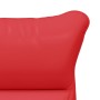 Sillón Relaxante  Rojo de Cuero Sintético | Foro24.es | Tu tienda online para hogar, jardín y más Foro24.es