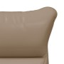 Sillón relajante de cuero sintético color cappuccino | Foro24.es | Tu tienda online para hogar, jardín y más Foro24.es