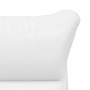 Sillón relajante de cuero sintético blanco by , Armchairs - Ref: Foro24-42001864, Price: 120,64 €, Discount: %