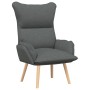 Sillón Relajante de Tela Gris Oscuro | Foro24.es | Tu tienda online para hogar, jardín y más Foro24.es