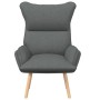 Sillón Relajante de Tela Gris Oscuro | Foro24.es | Tu tienda online para hogar, jardín y más Foro24.es