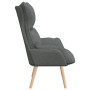 Sillón Relajante de Tela Gris Oscuro | Foro24.es | Tu tienda online para hogar, jardín y más Foro24.es