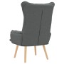 Sillón Relajante de Tela Gris Oscuro | Foro24.es | Tu tienda online para hogar, jardín y más Foro24.es