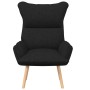 Sillón relajante en tela negra de , Sillones - Ref: Foro24-42001867, Precio: 109,59 €