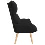 Sillón relajante en tela negra de , Sillones - Ref: Foro24-42001867, Precio: 109,59 €