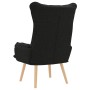 Sillón relajante en tela negra de , Sillones - Ref: Foro24-42001867, Precio: 109,59 €