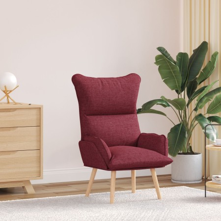 Sillón Relax de  en Tela Color Rojo Vino | Foro24.es | Tu tienda online para hogar, jardín y más Foro24.es