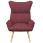 Sillón Relax de  en Tela Color Rojo Vino | Foro24.es | Tu tienda online para hogar, jardín y más Foro24.es