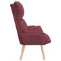 Sillón Relax de  en Tela Color Rojo Vino | Foro24.es | Tu tienda online para hogar, jardín y más Foro24.es