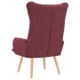 Sillón Relax de  en Tela Color Rojo Vino | Foro24.es | Tu tienda online para hogar, jardín y más Foro24.es