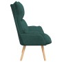 Sillón Relajante  de Tela Verde Oscuro | Foro24.es | Tu tienda online para hogar, jardín y más Foro24.es