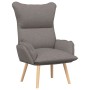 Sillón Relajante Taupe de tela | Foro24.es | Tu tienda online para hogar, jardín y más Foro24.es