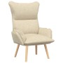 Sillón Relajante  de Tela Crema | Foro24.es | Tu tienda online para hogar, jardín y más Foro24.es