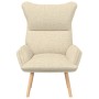 Sillón Relajante  de Tela Crema | Foro24.es | Tu tienda online para hogar, jardín y más Foro24.es
