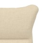 Sillón Relajante  de Tela Crema | Foro24.es | Tu tienda online para hogar, jardín y más Foro24.es