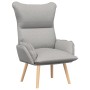 Sillón Relajante en Tela Gris Nube de , Sillones - Ref: Foro24-42001873, Precio: 109,59 €