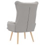 Sillón Relajante en Tela Gris Nube de , Sillones - Ref: Foro24-42001873, Precio: 109,59 €