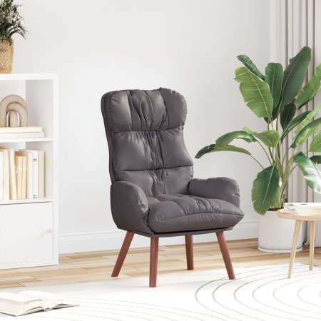Sillón Relax de  en Cuero Sintético Gris | Foro24.es | Tu tienda online para hogar, jardín y más Foro24.es