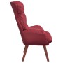 Sillón Relax de Faux Cuero Color Rojo Vino | Foro24.es | Tu tienda online para hogar, jardín y más Foro24.es