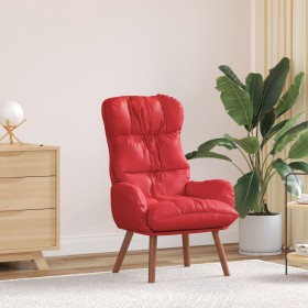 Sillón Relax Red Cuero Sintético