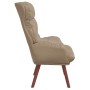 Sillón relajante  color cappuccino en cuero sintético | Foro24.es | Tu tienda online para hogar, jardín y más Foro24.es