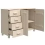 HAMAR Sideboard aus massivem Kiefernholz honigbraun 113x40x80 cm von vidaXL, Sideboards - Ref: Foro24-340444, Preis: 148,41 €...