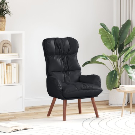 Sillón Relajante  Negro de Cuero Sintético | Foro24.es | Tu tienda online para hogar, jardín y más Foro24.es