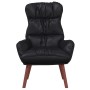 Sillón Relajante  Negro de Cuero Sintético | Foro24.es | Tu tienda online para hogar, jardín y más Foro24.es