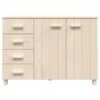 HAMAR Sideboard aus massivem Kiefernholz honigbraun 113x40x80 cm von vidaXL, Sideboards - Ref: Foro24-340444, Preis: 148,41 €...